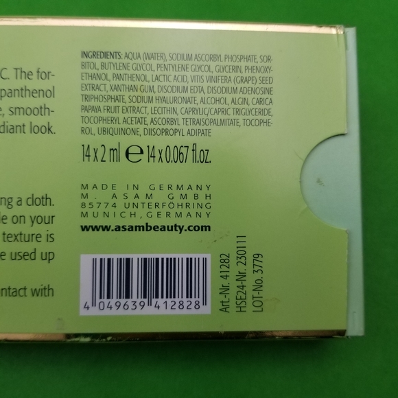 M. Asam VINO GOLD Power Ampoule Beauty Treatment 1 - Picture 4 of 9